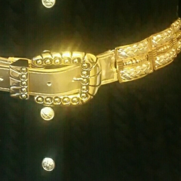 Vintage gold style belt - Picture 8 of 8